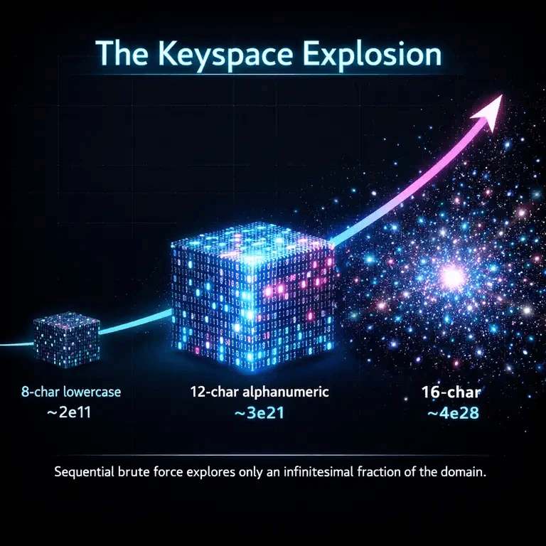 The keyspace explosion